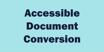 Document Conversion - May 3