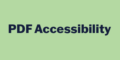 PDF Accessibility April 22