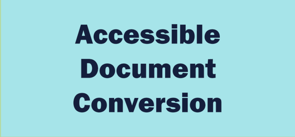 Document Conversion - May 13